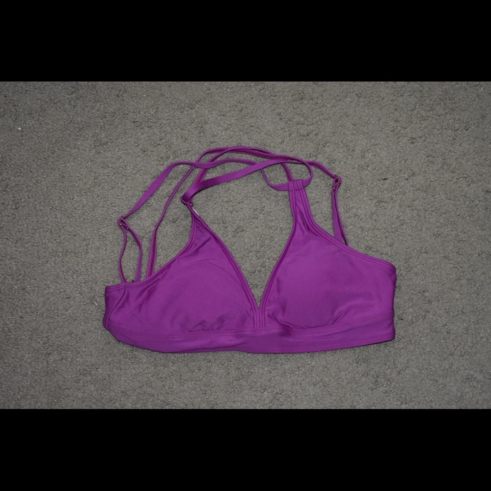 Bright Purple Bikini Top